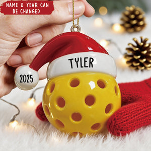 Personalized Sports Softball Athlete Wood Ornament, Gift For Athletes And Coaches