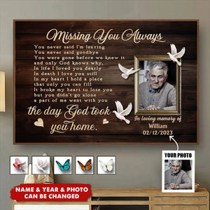 A Letter Sent From Heaven - Personalized Customized Poster - Memorial Gift For Family Members
