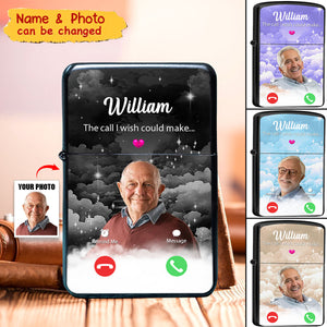 The Call I Wish I Could Take - Personalized Memorial Lighter