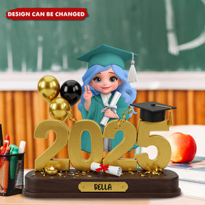 Graduation Gift - Personalized Graduation Custom Shaped Acrylic Plaque