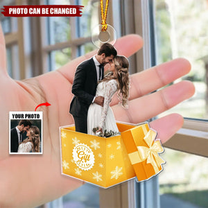 Personalized Best Gift Box Ornament - Treasure Your Loved Ones Forever