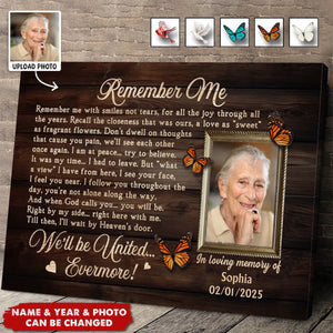 A Letter Sent From Heaven - Personalized Customized Poster - Memorial Gift For Family Members