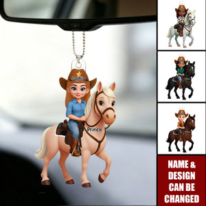 Every Horse Deserved To Be Loved By A Girl - Personalized Ornament Gift For Horse Lover