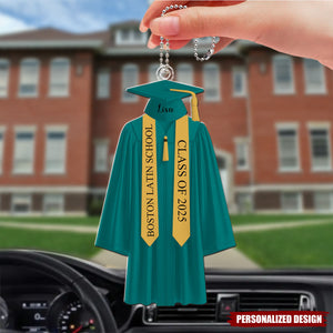 Personalized Graduation Ornament, 2025 College Graduation, School Graduation Ornament Gift