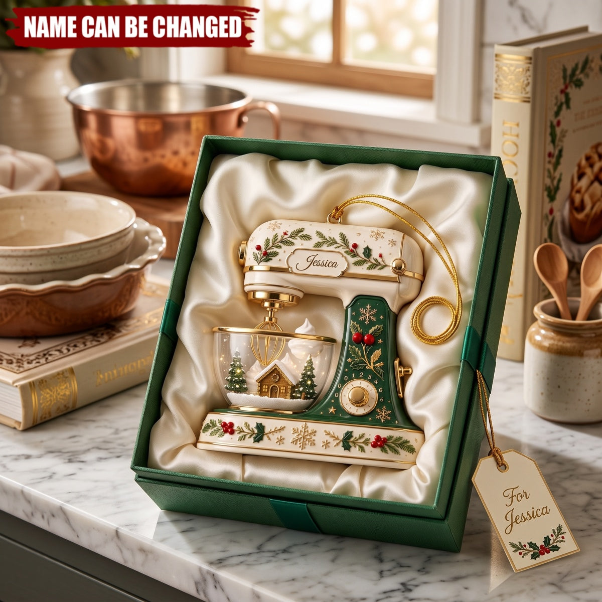 Stand Mixer - Personalized Acrylic Custom Shape Ornament