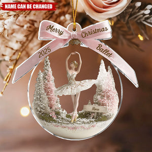 Awesome Ballet - Personalized Ballet Ornament