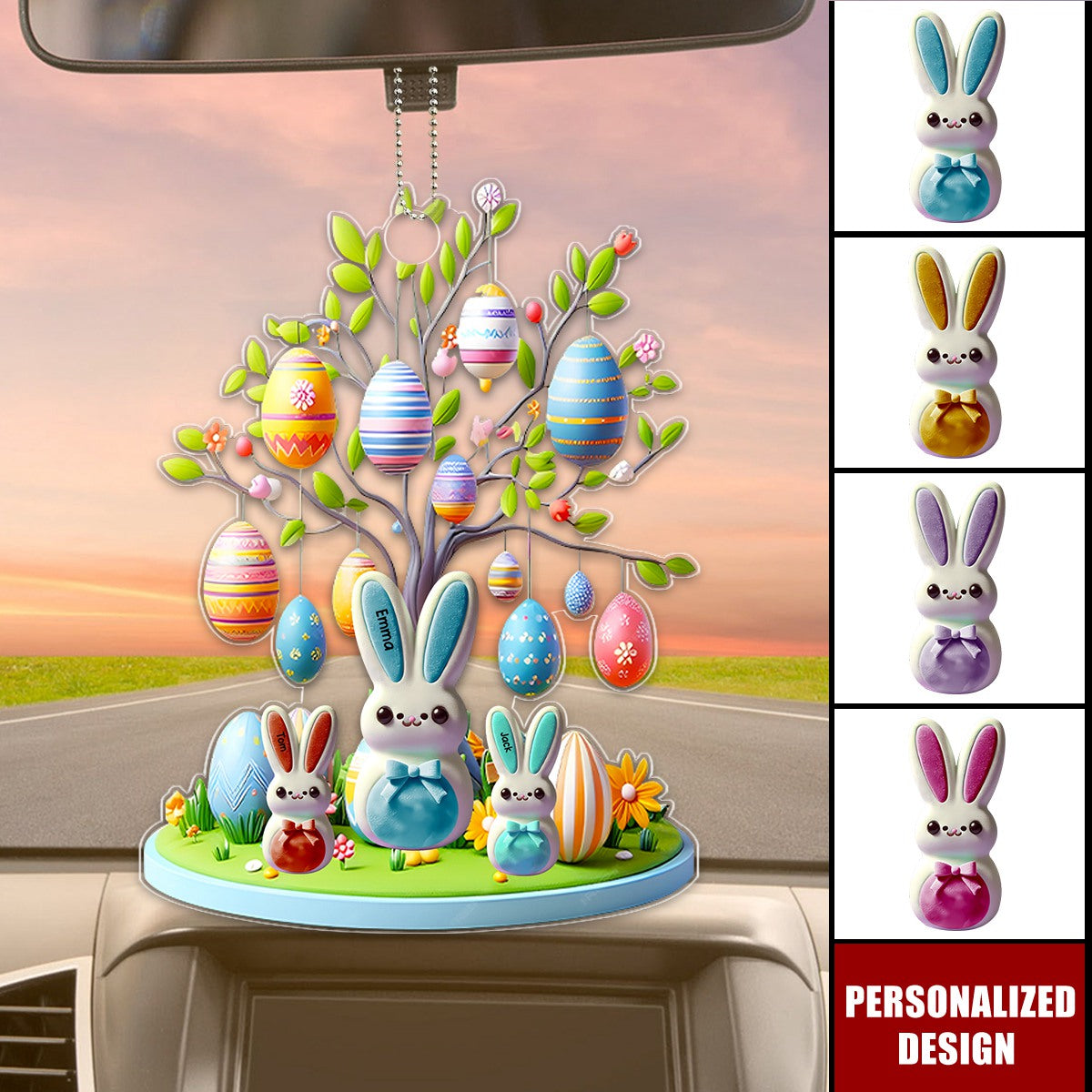 Personalized Gifts For Easter's Day Ornament Bunny Kids