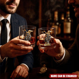 Look For Balls - Personalized Golf Whiskey Glass