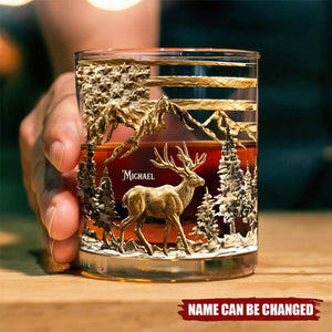 Hunting For Life - Personalized Whisky Glass
