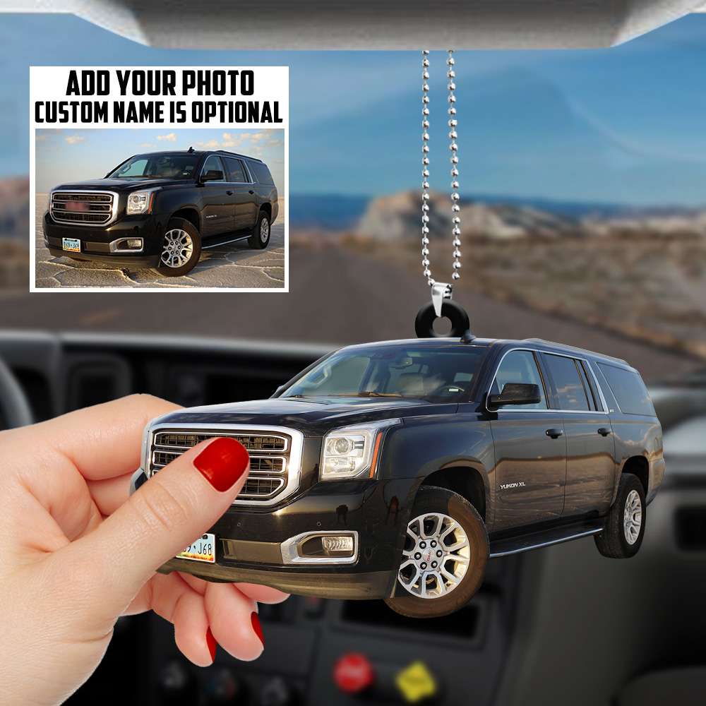 Custom Flat Car Ornament, Upload Car Photo, Gift For Car Lovers