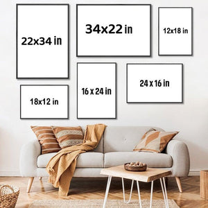 Graduation Photo Collage Welcome Sign Template, Class of 2025, Party Poster Display - Personalized Horizontal Poster